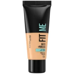 Fit Me Matte + Poreless Foundation 128 Warm Nude 30ml