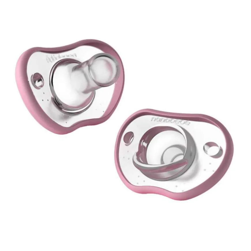 Flexy Pacifier Pink 3m+ 2pcs