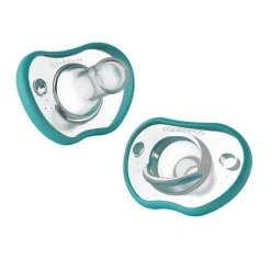 Flexy Pacifier Turquoise 3m+ 2pcs