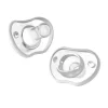 Flexy Pacifier White 3m+ 2pcs