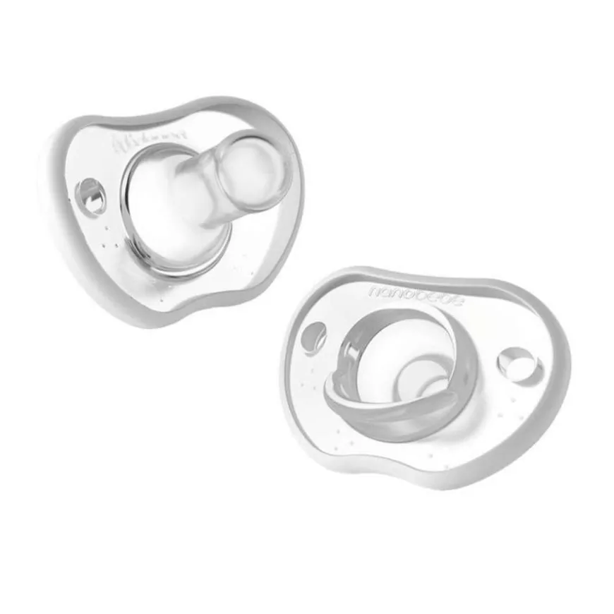 Flexy Pacifier White 3m+ 2pcs