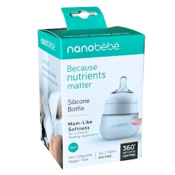 Flexy Silicone Baby Bottle White 150ml