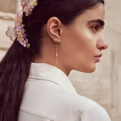 Florina Hair Claw Orchid