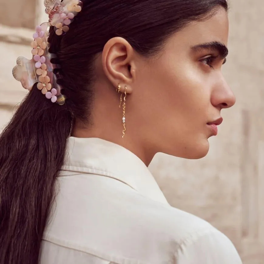 Florina Hair Claw Orchid