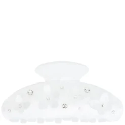 Flower & Butterfly Hair Claw White