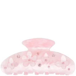 Flower & Butterfly Hair Claw Pale Rose