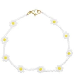 Flower Bead Bracelet