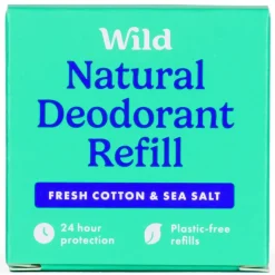 Fresh Cotton & Sea Salt Deodorant Refill 40g