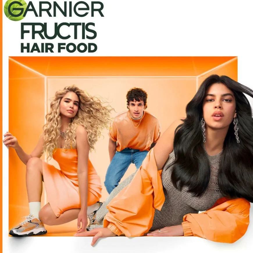 Fructis Hair Food Papaya Shampoo 350ml
