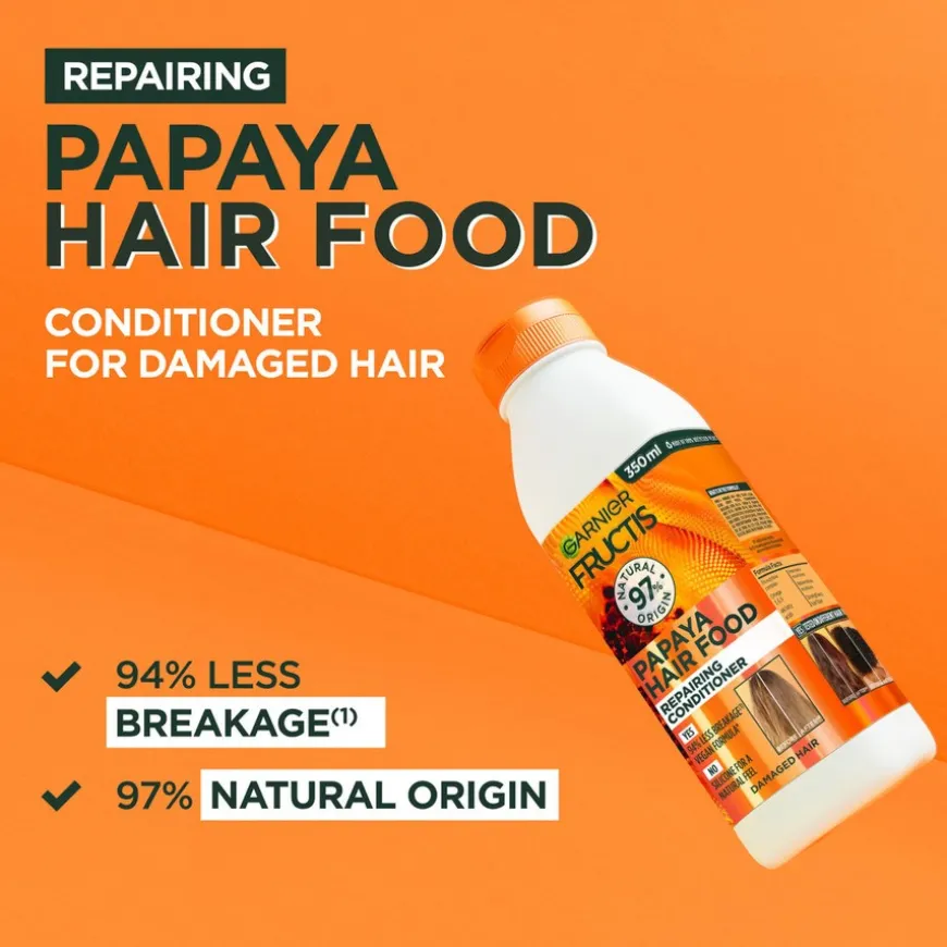 Fructis Hair Food Papaya Conditioner 350ml