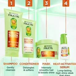 Fructis Keratin Sleek Conditioner 200ml