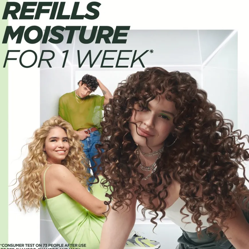 Fructis Method for Curls Pre-Shampoo 200ml + Shampoo 200ml + Mask 370ml + Leave-in 150ml