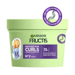 Fructis Method for Curls Moisturizing Hair Mask For Curly Hair 370ml