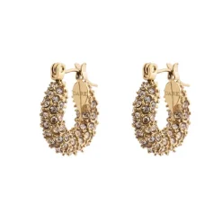 Full Bling Creole Small Champagne