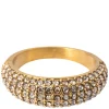 Full Bling Ring Champagne Size 2