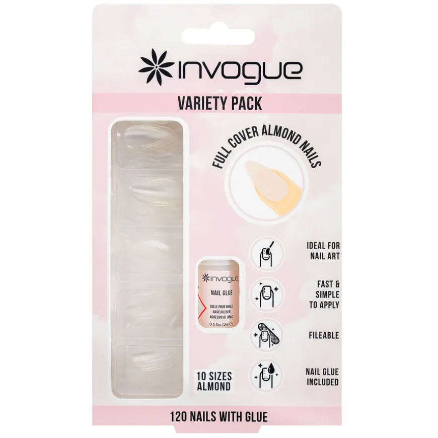 Full Cover Almond Nails 120pcs