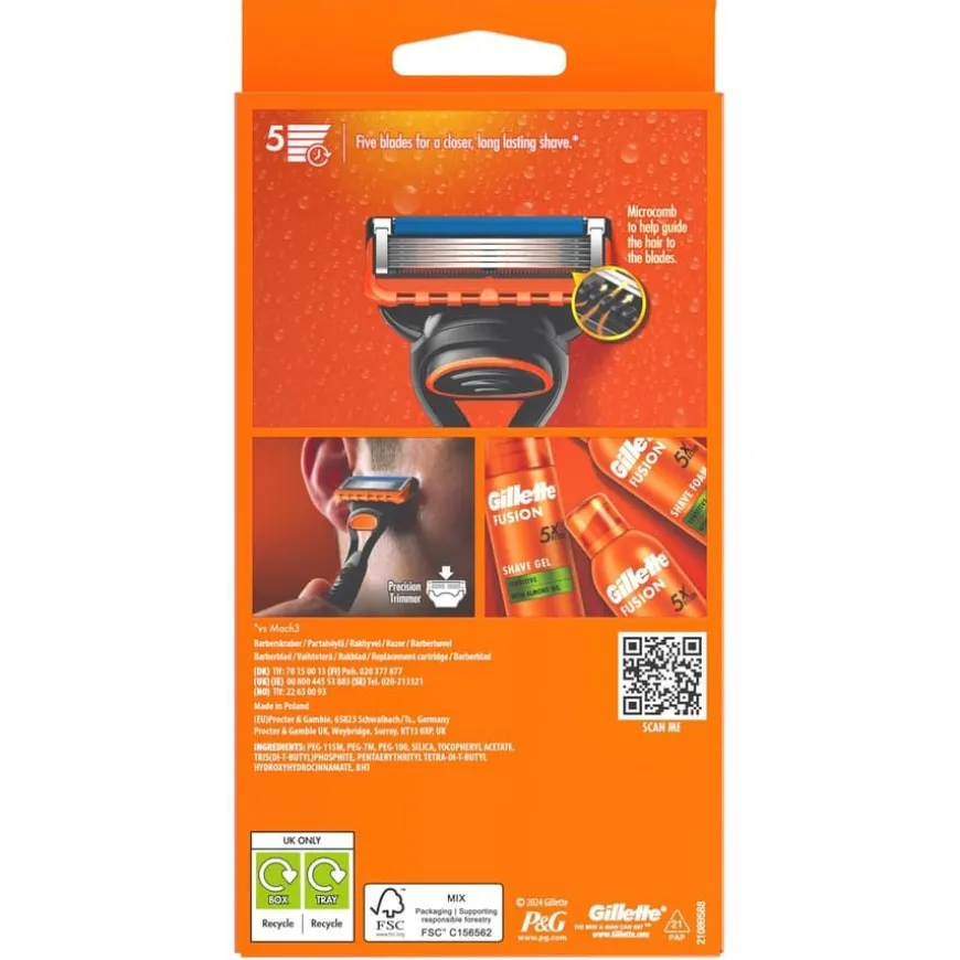 Fusion5 Razor 2 Blades