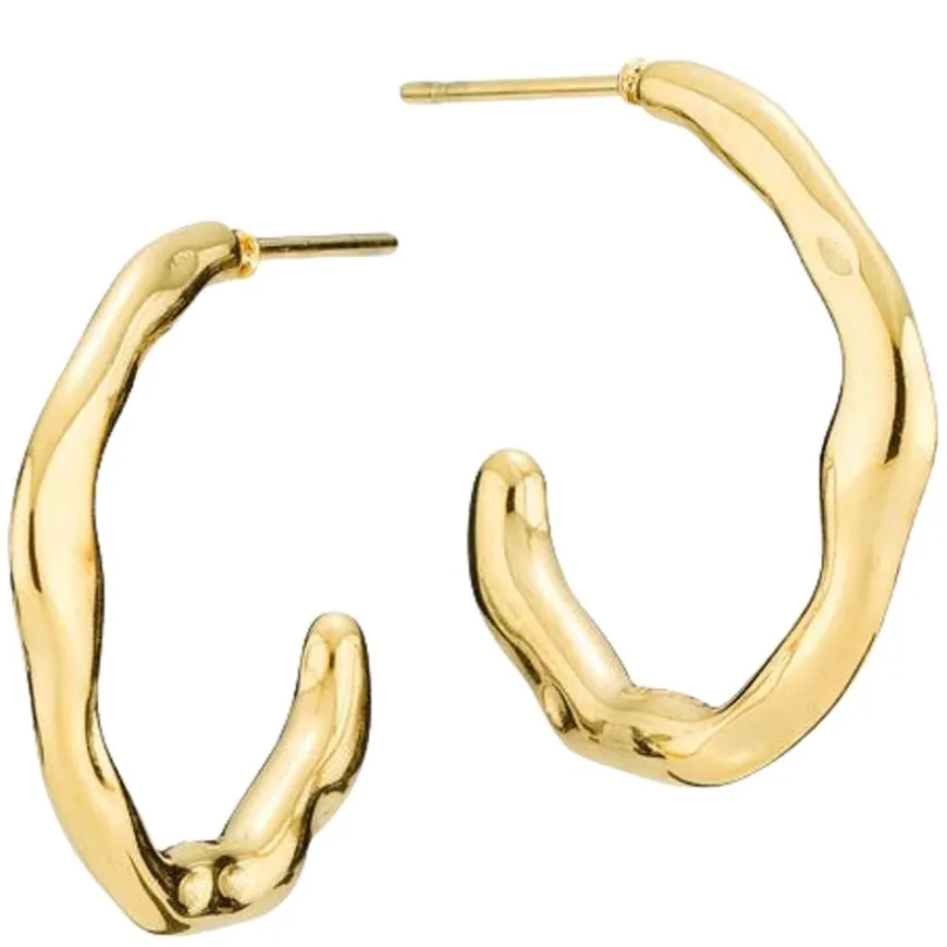 Gabi X Sistie2ND Hoops Small Gold Plated 20mm