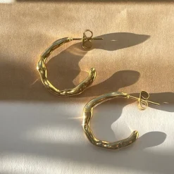 Gabi X Sistie2ND Hoops Small Gold Plated 20mm