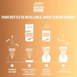 Gaultier Divine Eau De Parfum Refill 200ml
