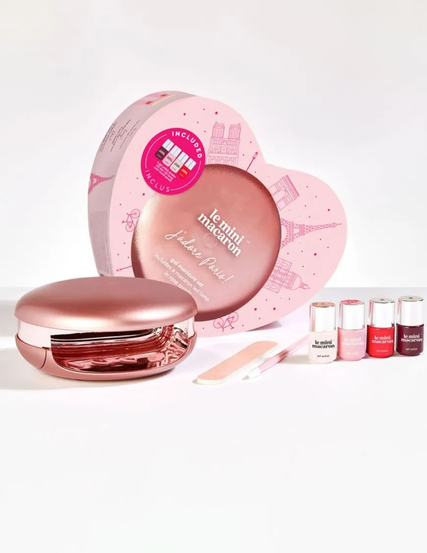 Gel Manicure Kit Le Maxi J'adore Paris 30pcs