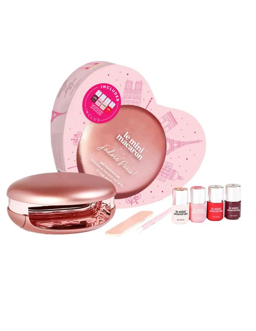 Gel Manicure Kit Le Maxi J'adore Paris 30pcs