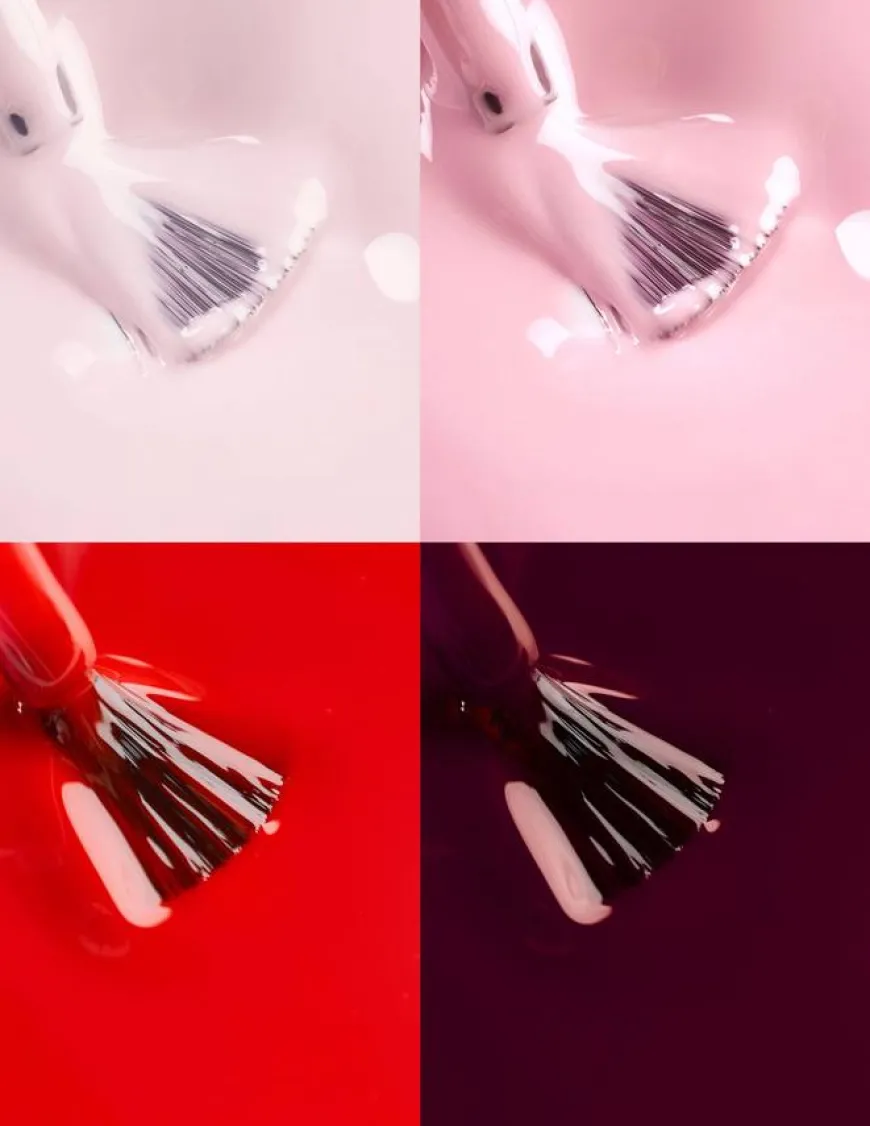 Gel Manicure Kit Le Maxi J'adore Paris 30pcs