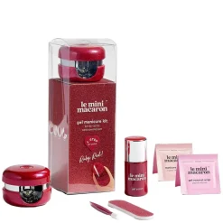 Gel Manicure Kit Ruby Red 5pcs