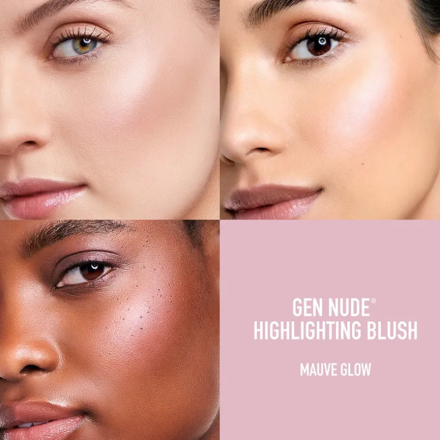 Gen Nude Highlighting Blush Mauve Glow 02 3.8g