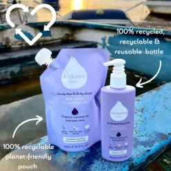 Gentle Hair & Body Wash Refill Pouch 500ml