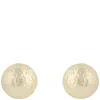 Gisele Small Earrings Plain Gold Onesize