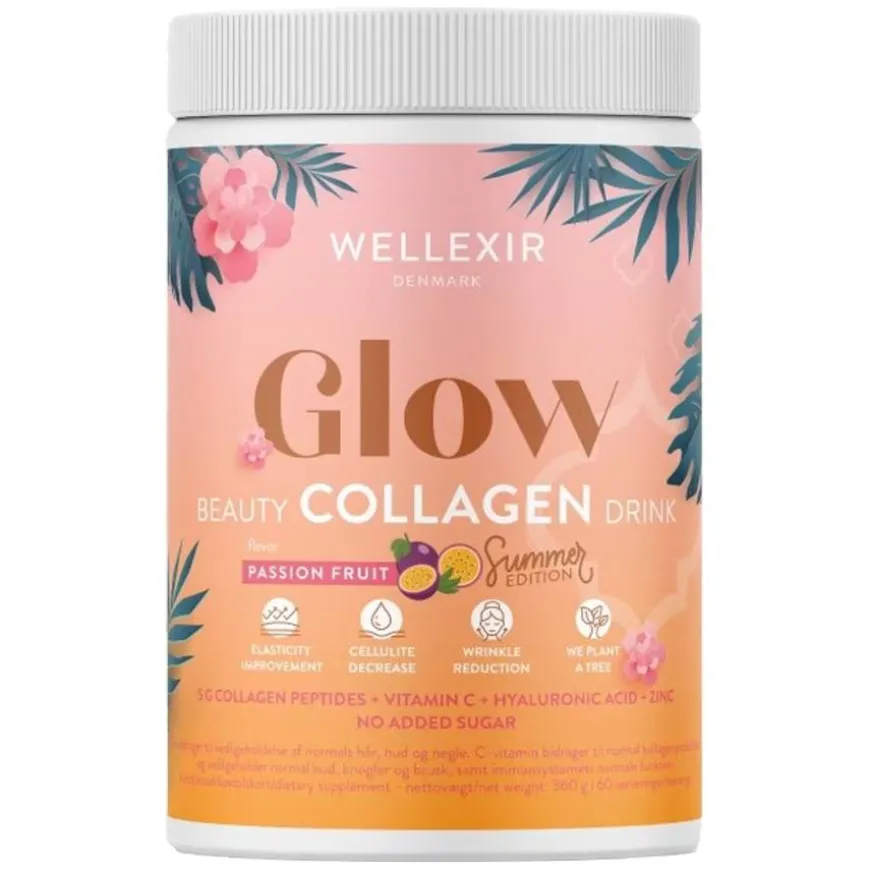 Glow Beauty Drink Passionfruit Tub 360g