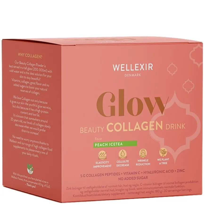 Glow Beauty Drink Peach Ice Tea Box 30x5g