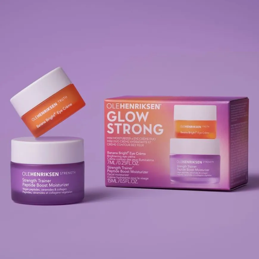 Glow Strong Mini Moisturizer & Eye Crème Duo