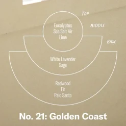 Golden Coast Reed Diffuser 104ml