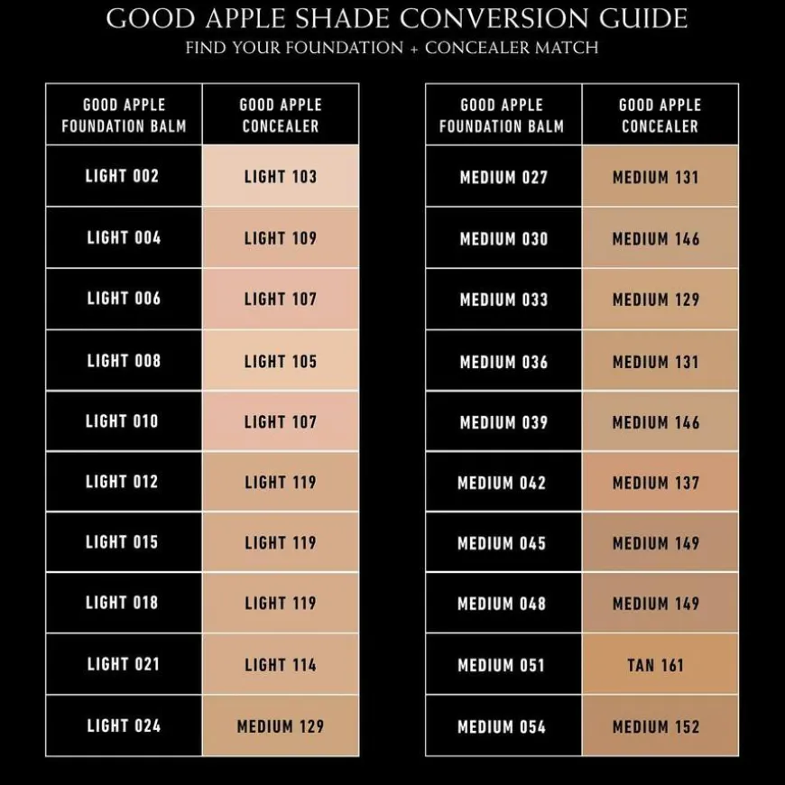 Good Apple Lightweight Full Coverage Concealer Tan 167 10ml