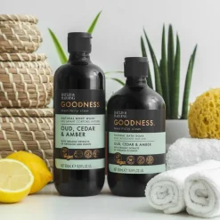 Goodness Oud, Cedar & Amber Hand & Body Cream 500ml