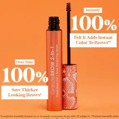 GrandeBrow 2 in 1 Tinted Brow Gel + Brow Enhancing Serum Dark 3,5ml