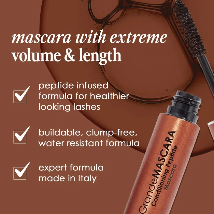 GrandeMascara Conditioning Peptide Mascara Brown 5,6g