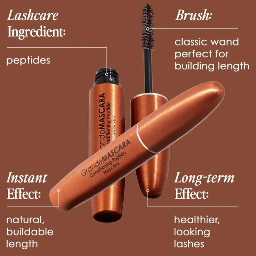 GrandeMascara Conditioning Peptide Mascara Brown 5,6g