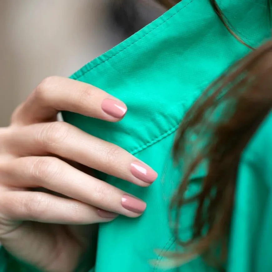 Green Flash Led Nail Polish Old Rose 15ml