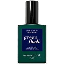 Green Flash Led Nail Polish Dark Night 15ml