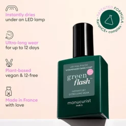Green Flash Led Nail Polish Vitaminized Base Coat 15ml
