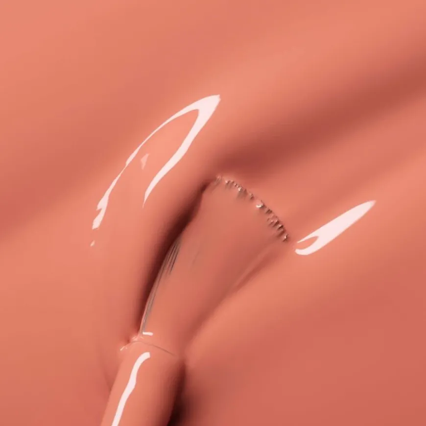 Green Flash Led Nail Polish Peach 15ml