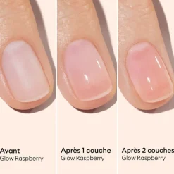 Green Nail Care Glow Effect Rasberry 15ml