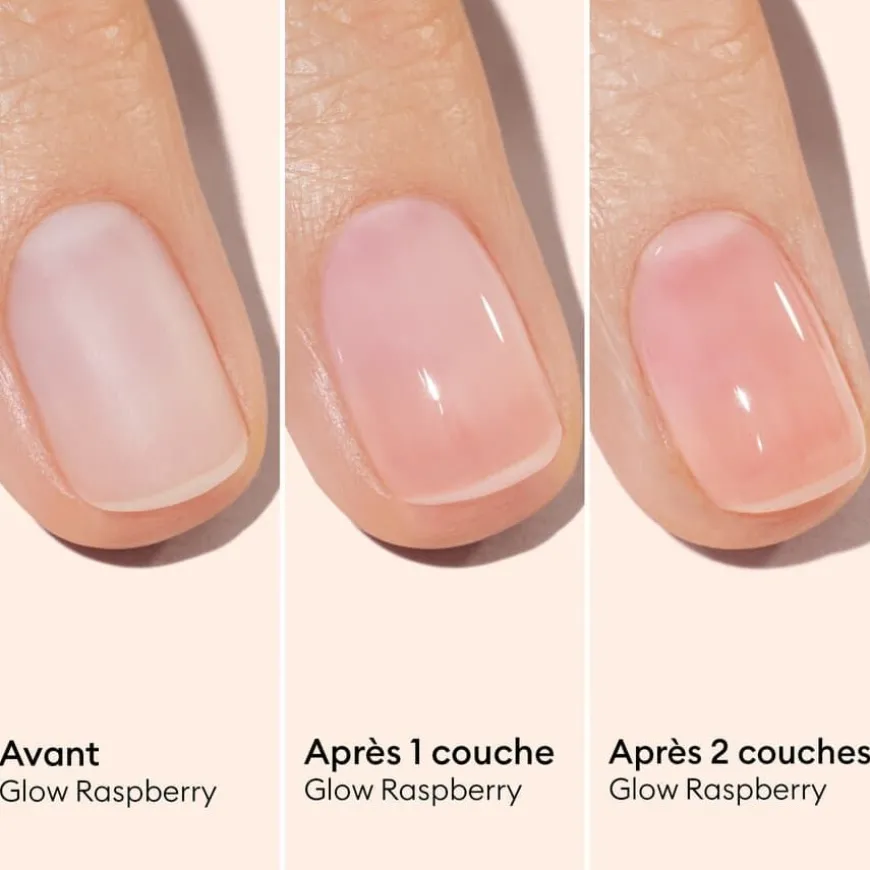 Green Nail Care Glow Effect Rasberry 15ml