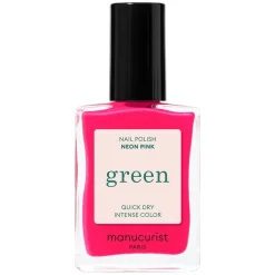 Green Nail Polish Neon Pink 15ml