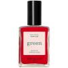 Green Nail Polish Poppy Red 15ml