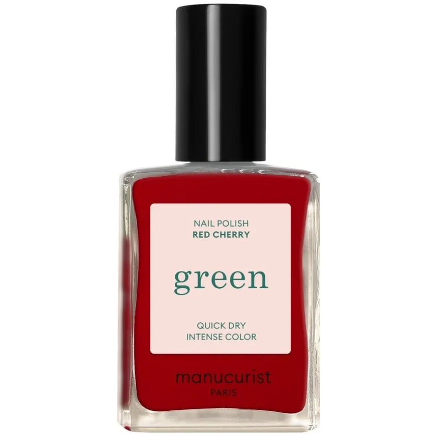 Green Nail Polish Red Cherry 15ml