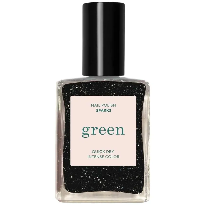 Green Nail Polish Sparks 15ml
